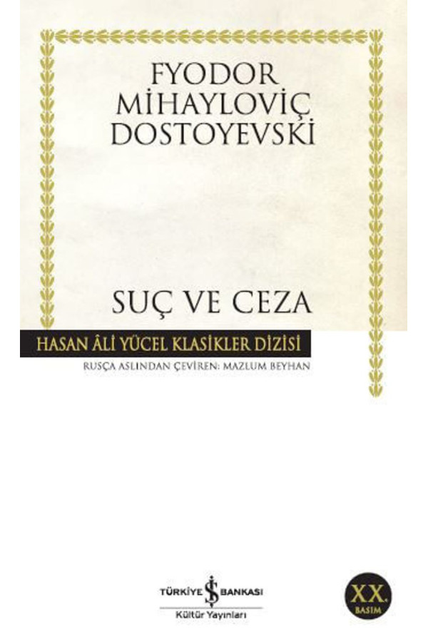 Suç ve Ceza (Ciltsiz)
